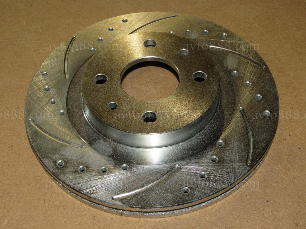 диск торм. 2112 пер. 14" з перф. та виточк. "Aurora"-SPORT   -2шт-     ТЮНІНГ